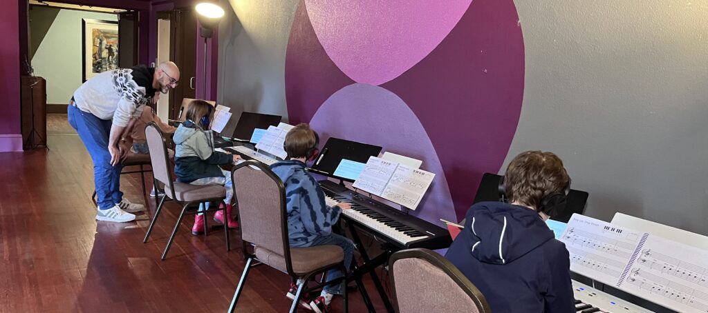 Group Piano Classes at Alberta House