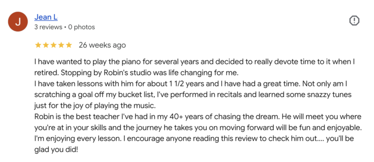 Customer Review 1